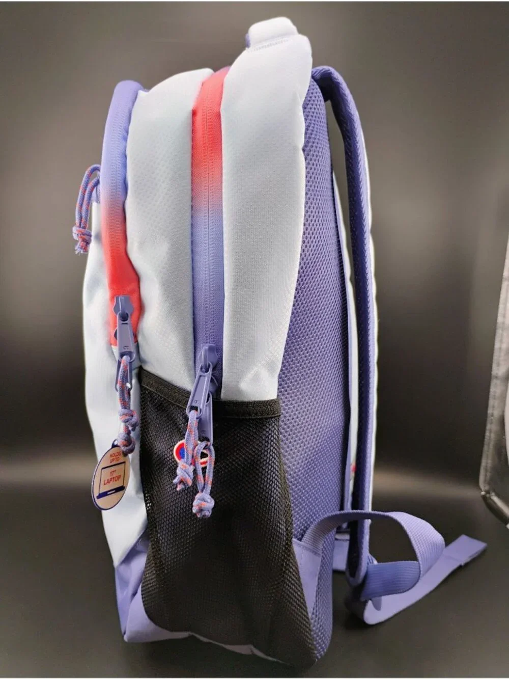 Champion Logo Backpack Purple Gradient With Laptop Compartment